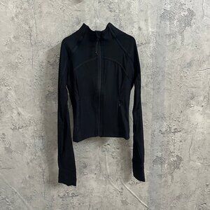 Lululemon Athletica Cropped Black Long Sleeve